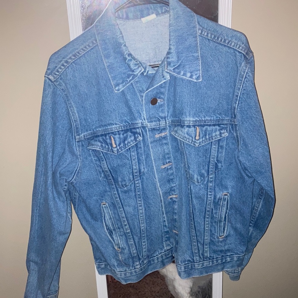Blue Jean Jacket Size Large
